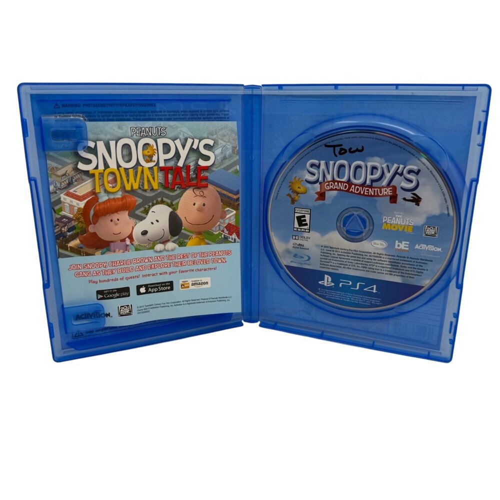 Playstation 4 PS4 - Snoopy's Grand Adventure - Tested/Works - Picture 3 of 4